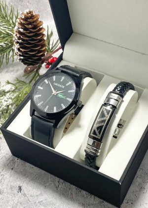 Подарочный набор часы, браслет и коробка 20853610
