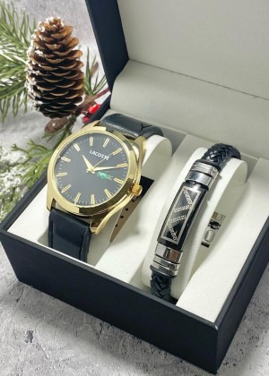 Подарочный набор часы, браслет и коробка 20853612