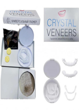 Виниры для Зубов кристалл универсальный размер очень удобный #21247019