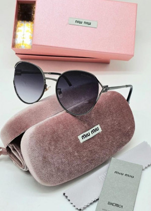 Набор женские солнцезащитные очки, коробка, чехол + салфетки #21263726