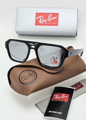 Набор мужские солнцезащитные очки, коробка, чехол + салфетки #21263752