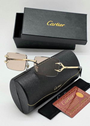 Набор женские солнцезащитные очки, коробка, чехол + салфетки 22881472