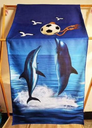 Полотенце для бани и для пляжа