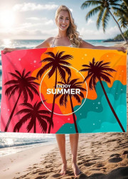 Полотенце для бани и для пляжа