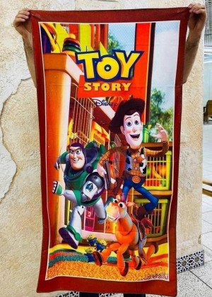 Полотенце детское для бани и для пляжа 22953959