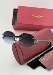 Набор женские солнцезащитные очки, коробка, чехол + салфетки