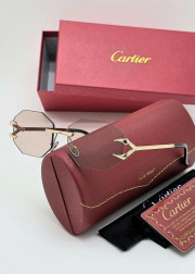 Набор женские солнцезащитные очки, коробка, чехол + салфетки