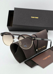 Набор женские солнцезащитные очки, коробка, чехол + салфетки