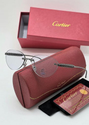 Набор женские солнцезащитные очки, коробка, чехол + салфетки