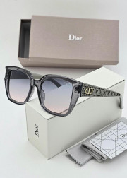 Набор женские солнцезащитные очки, коробка, чехол + салфетки