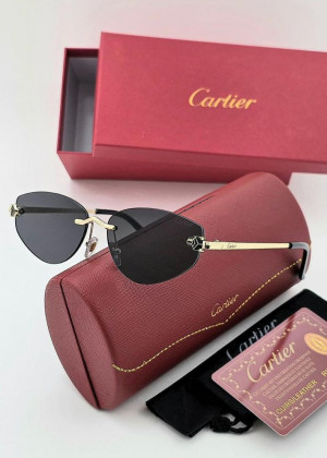 Набор женские солнцезащитные очки, коробка, чехол + салфетки 22986228