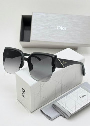 Набор женские солнцезащитные очки, коробка, чехол + салфетки