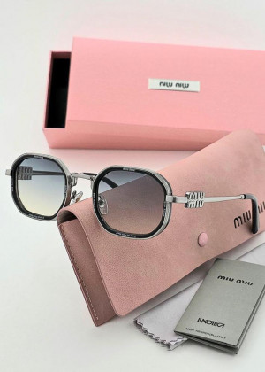 Набор женские солнцезащитные очки, коробка, чехол + салфетки #22986341