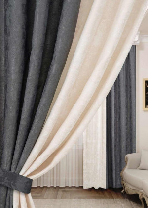 Комплект шторы и тюль 23095102