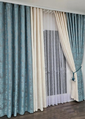Комплект шторы и тюль 23095107