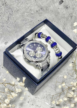 Подарочный набор для женщин часы и браслет+ коробка 23124092