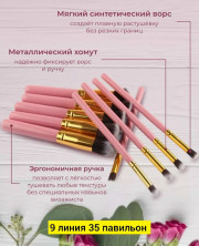 Набор кистей для макияжа