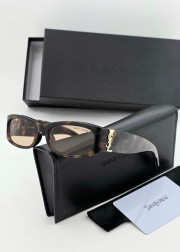 Набор женские солнцезащитные очки, коробка, чехол + салфетки