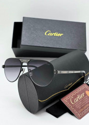 Набор мужские солнцезащитные очки, коробка, чехол + салфетки