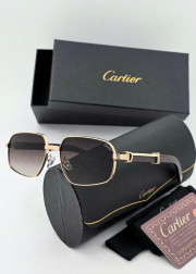 Набор мужские солнцезащитные очки, коробка, чехол + салфетки