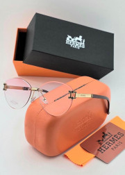 Набор женские солнцезащитные очки, коробка, чехол + салфетки