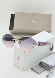 Набор женские солнцезащитные очки, коробка, чехол + салфетки