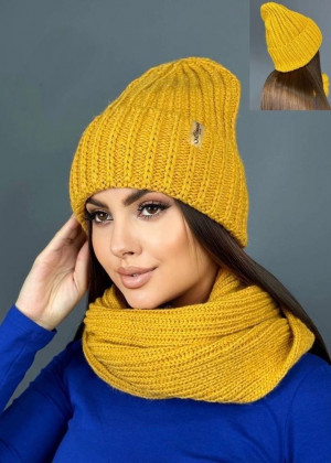Шапка + шарф 2в1 #23260204
