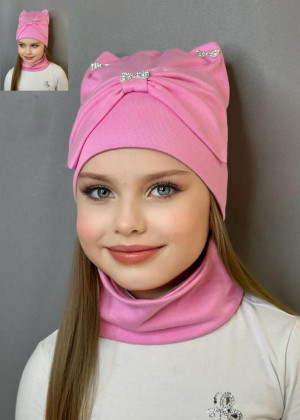 Шапка + шарф 2в1 #23260236