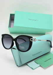 Набор женские солнцезащитные очки, коробка, чехол + салфетки