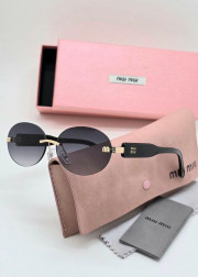 Набор женские солнцезащитные очки, коробка, чехол + салфетки