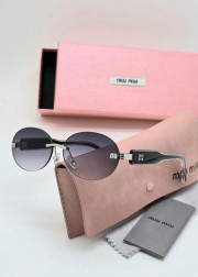 Набор женские солнцезащитные очки, коробка, чехол + салфетки