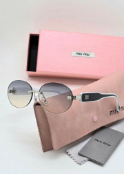 Набор женские солнцезащитные очки, коробка, чехол + салфетки