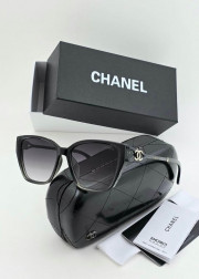 Набор женские солнцезащитные очки, коробка, чехол + салфетки