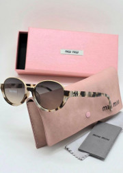 Набор женские солнцезащитные очки, коробка, чехол + салфетки