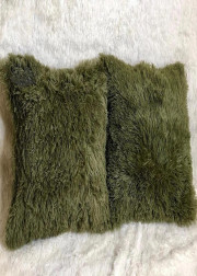 Комплект наволочки меховые