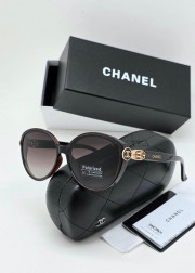 Набор женские солнцезащитные очки, коробка, чехол + салфетки