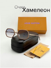 Набор женские солнцезащитные очки, коробка, чехол + салфетки