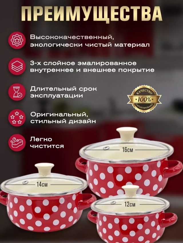 Набор кастрюль 22984126