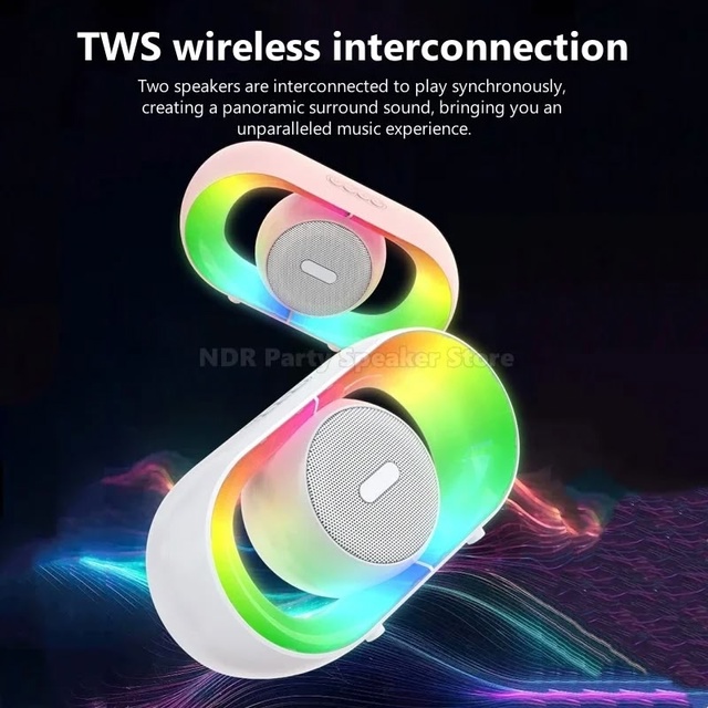С RGB-подсветкой RGB Bluetooth-динамик 23001089