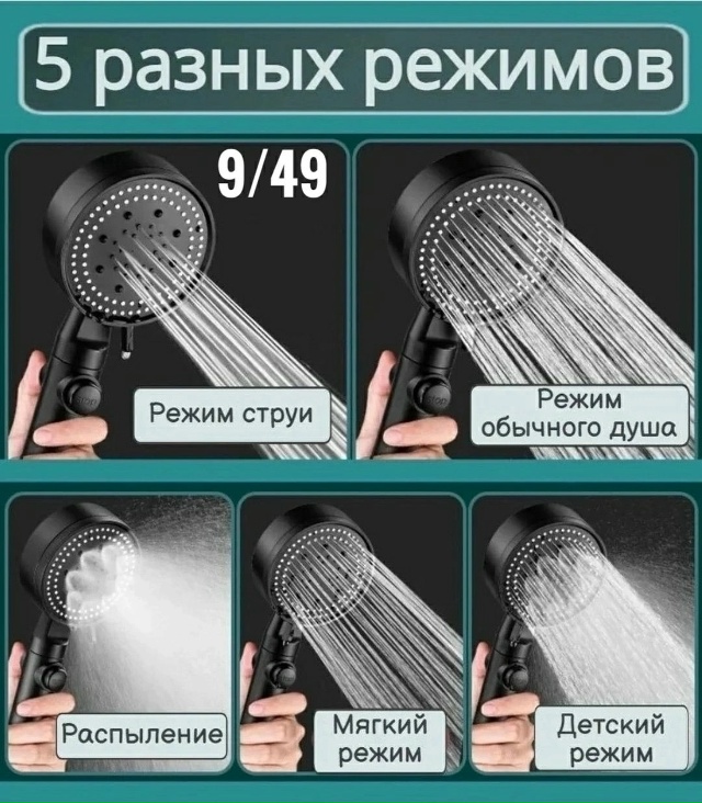 Лейка для душа с шлангом 23029881