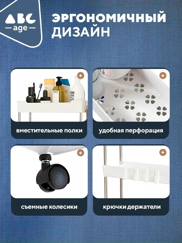 Этажерка полка для ванной 23038798