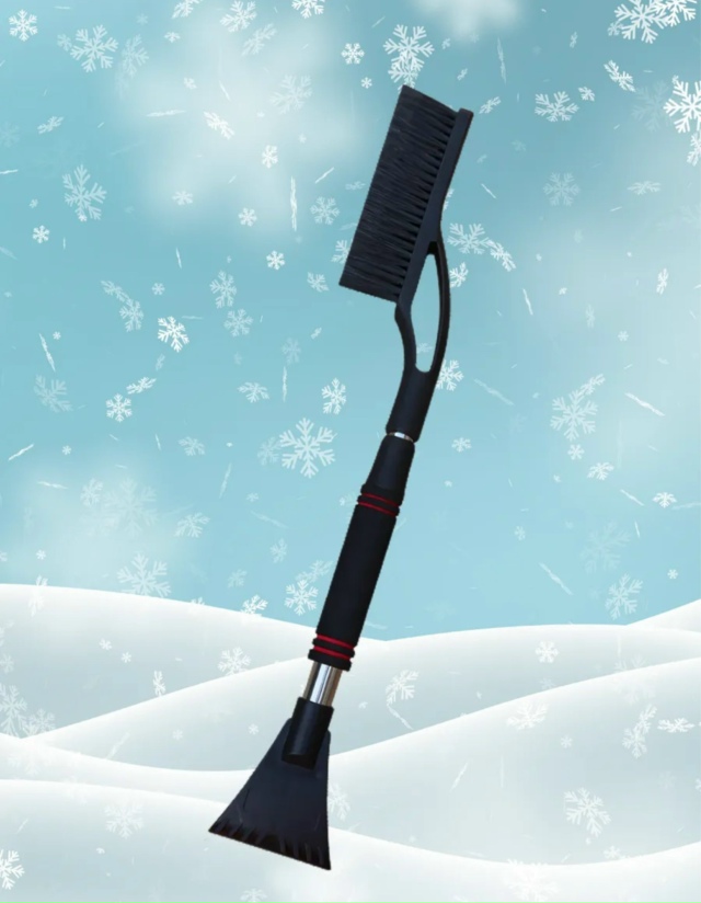 Щетка для чистки автомобиля от снега 23178756